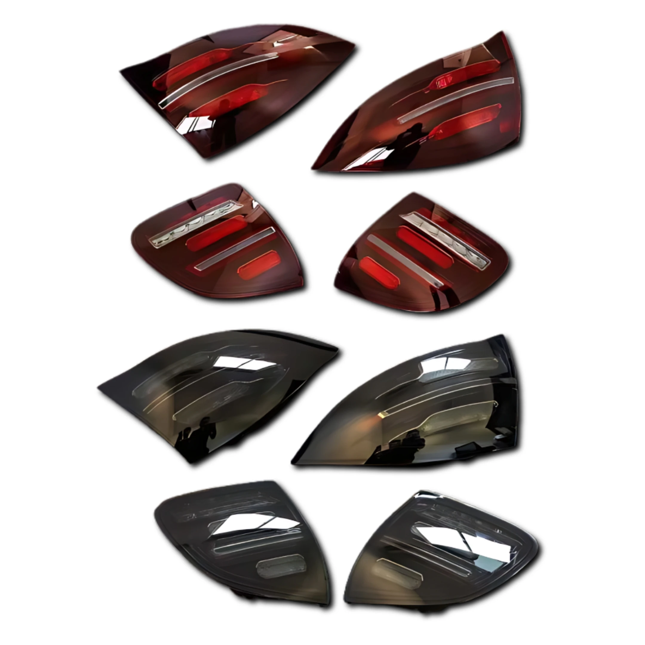 New LED Streamer Taillights for 2011-2014 Cayenne 958 Rear Stop Brake DRL Signal Plug+Play Retrofit/Upgrade Automotive Accessory