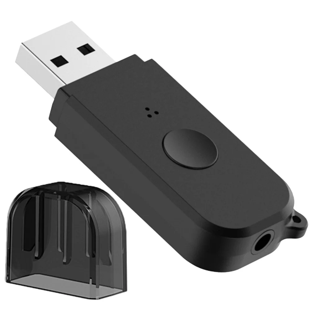 

USB Audio Receiver Wireless Car Audio Adapter 5.3 Transmission Device Compatible with Mobile Tablets Computers