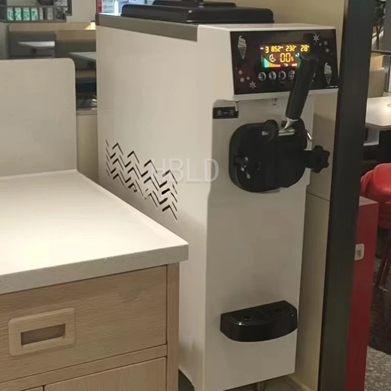 

Коммерческая машина для мороженого с конусом, многофункциональная машина для замороженного йогурта с одним вкусом