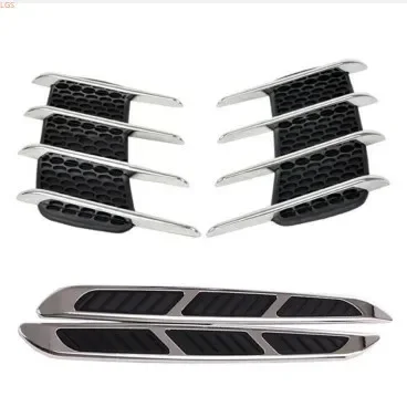 For Mitsubishi Outlander LancerEX ASX Bodywork side air vent sticker Decorative wind net car accessories