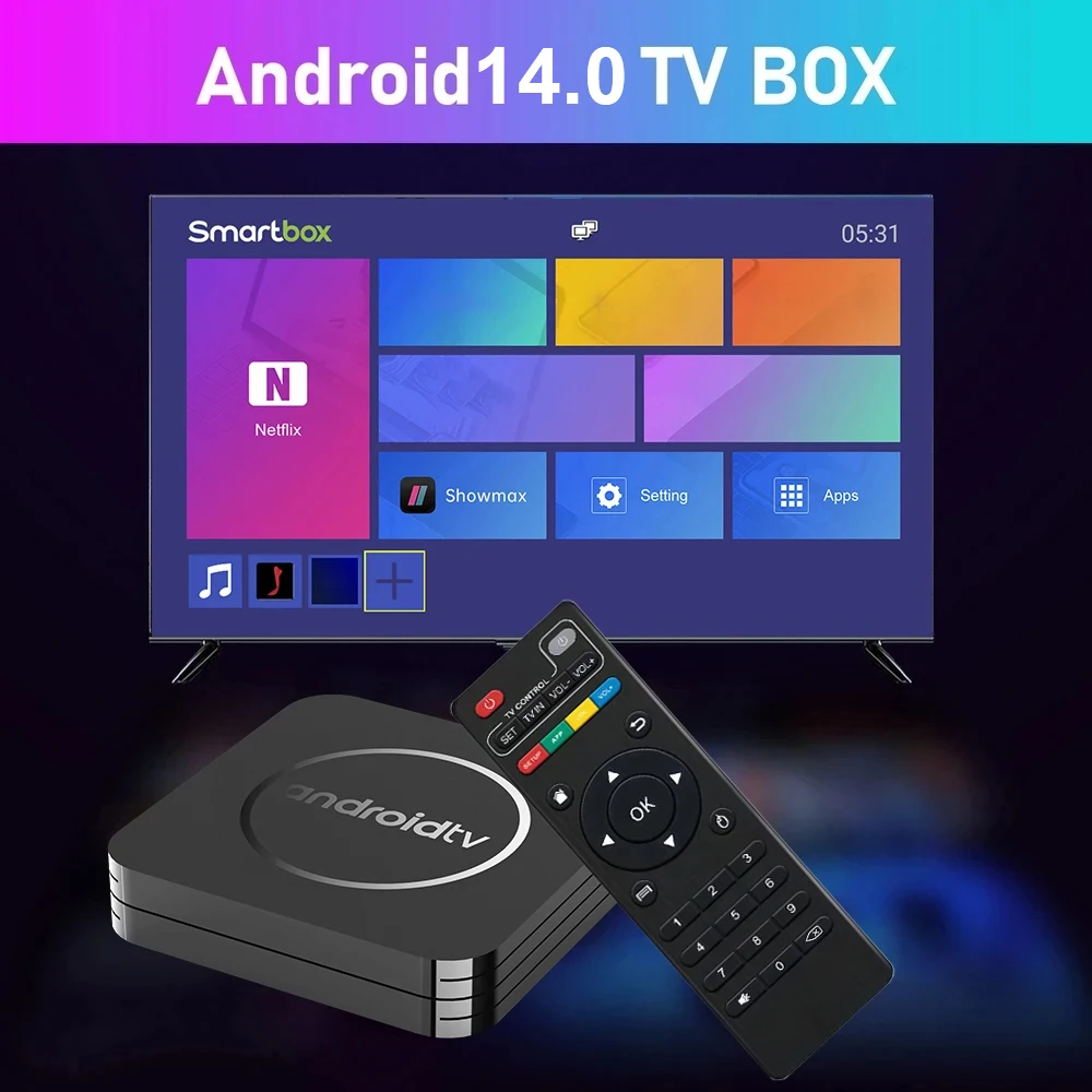 Q11 TV Box Android 14 Set Top Box Allwinner H3 8K Video 4K Google Assistant Netflix 4GB64GB Streaming Media Player Smart TV Box