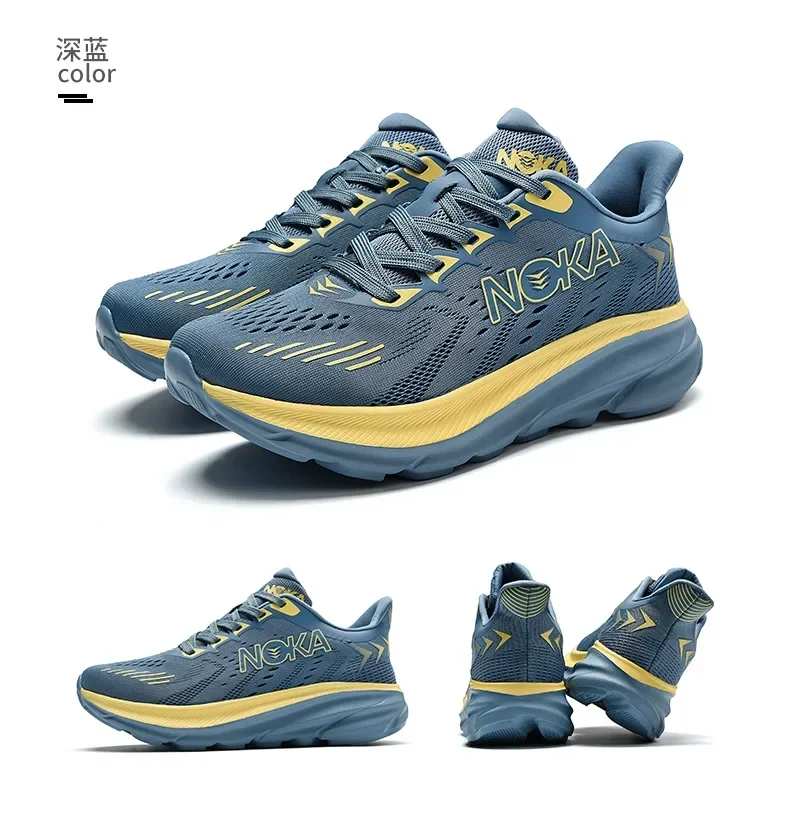Herren-Laufschuhe, Offroad-Schuhe, Mesh-Trainer, Luxusschuhe, Sneakers, Rennschuhe, Outdoor, gepolstert, Paar-Schuhe, atmungsaktiv, rutschfest, modisch – Detail 14