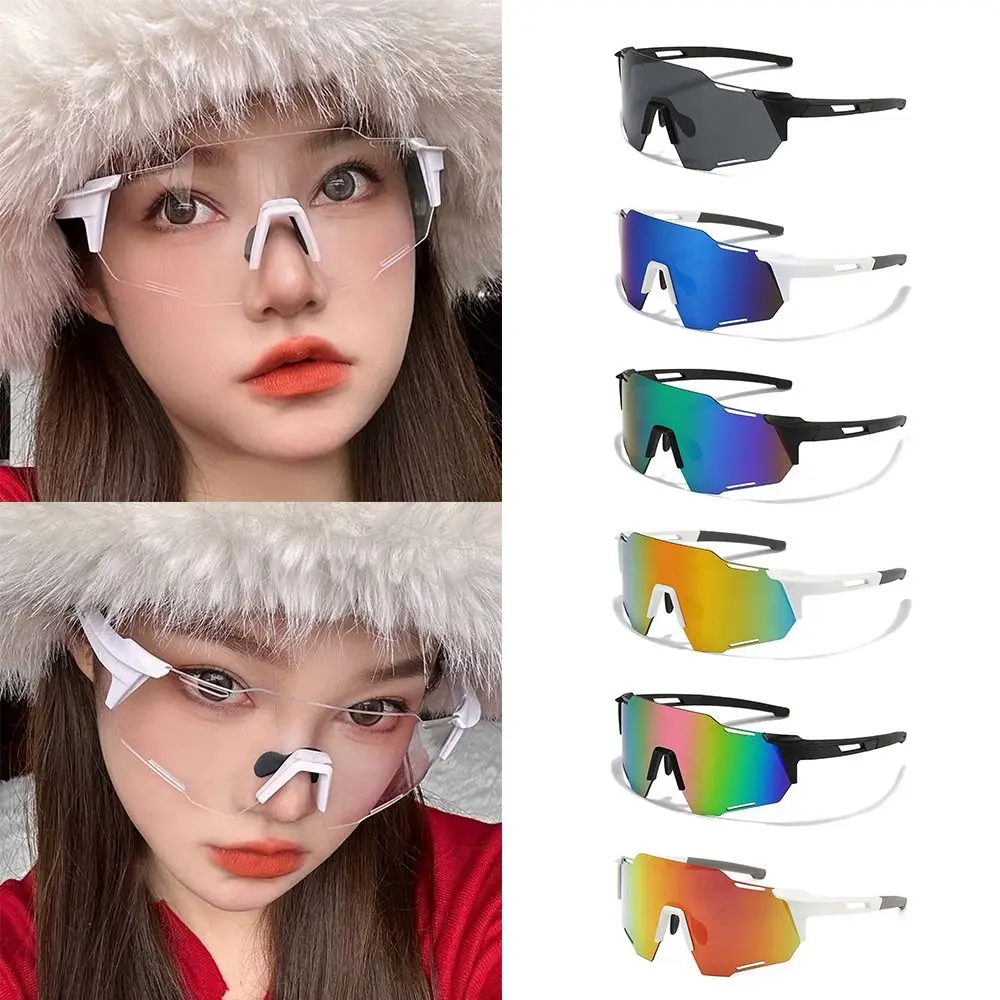 UV Protection Sports Sunglasses Outdoor Windproof ATV MTB BMX Cycling Glasses Off-Road Motorcycle Bike Eyewear for Women & Men