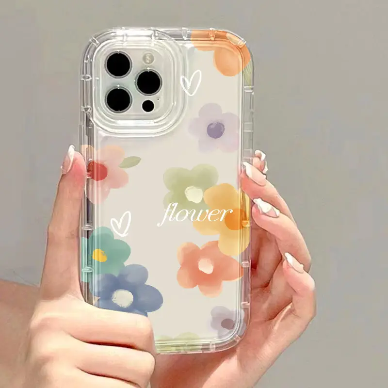 Casing ponsel lukisan minyak cat air, casing ponsel bening untuk Xiaomi Redmi Note 11 Pro , Redmi Note 12 10S 12S 11S 9S 10 11 12 Pro Max 5G