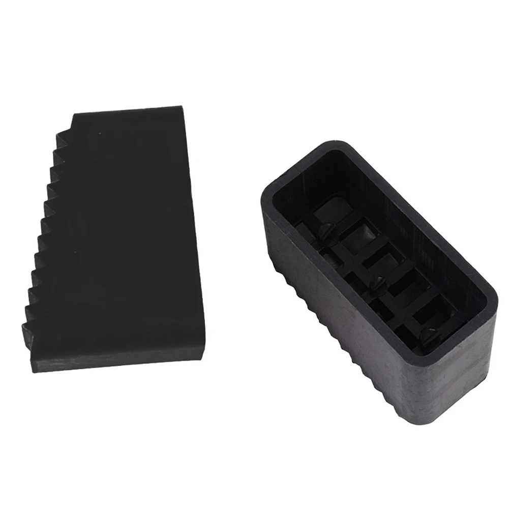 Rubber Ladder Leg Covers 4 Pack For Step Ladders To Improve Stability And Protect Hardwood And Carpet Floors