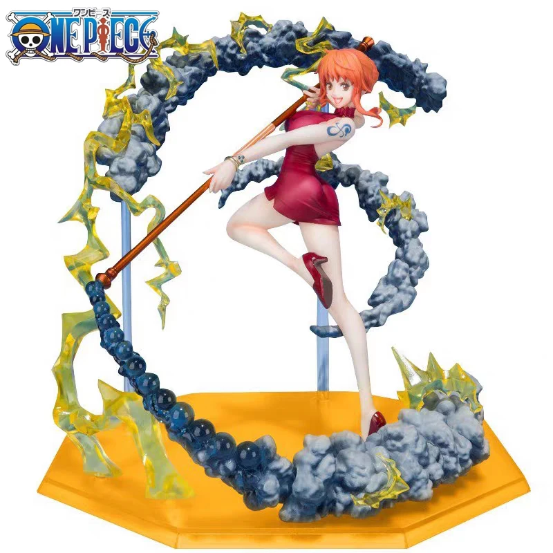 

One Piece Anime Figure New Nami Zero Combat Version Black Ball Pvc Action Figurines Model Collection Doll Statue Toys Gift Decor