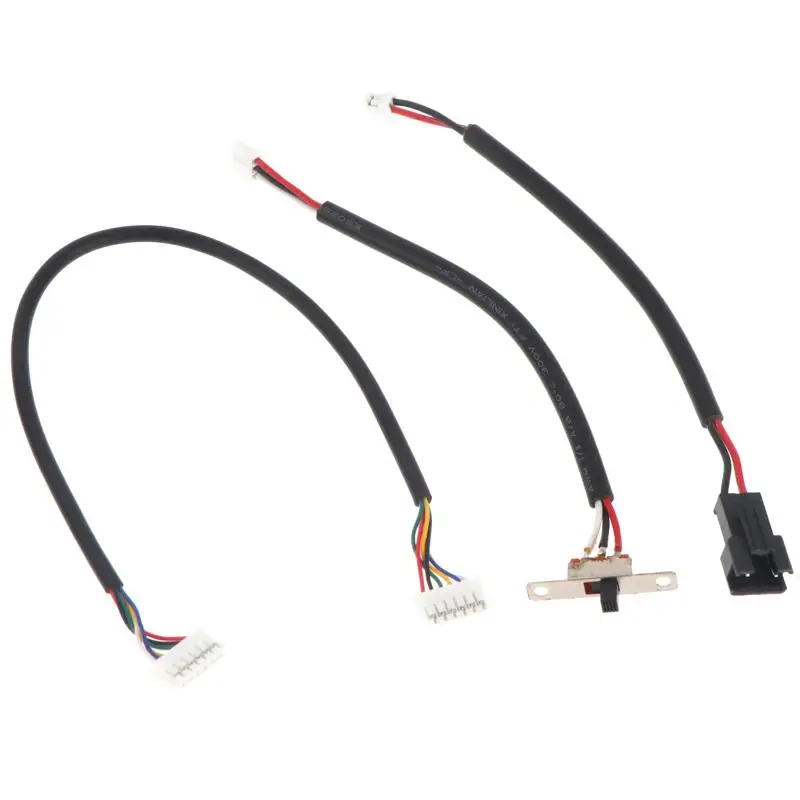 ! RC Car Wiring Harness Spare Parts Battery Cable Switch Wire Light Group Line For MN82 MN99S2 1/12 RC Crawler Car Parts