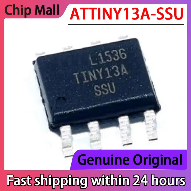 

5PCS ATTINY13A-SSU Screen Printing TINY13A 8-bit Microcontroller Chip SOP-8 Brand New Original