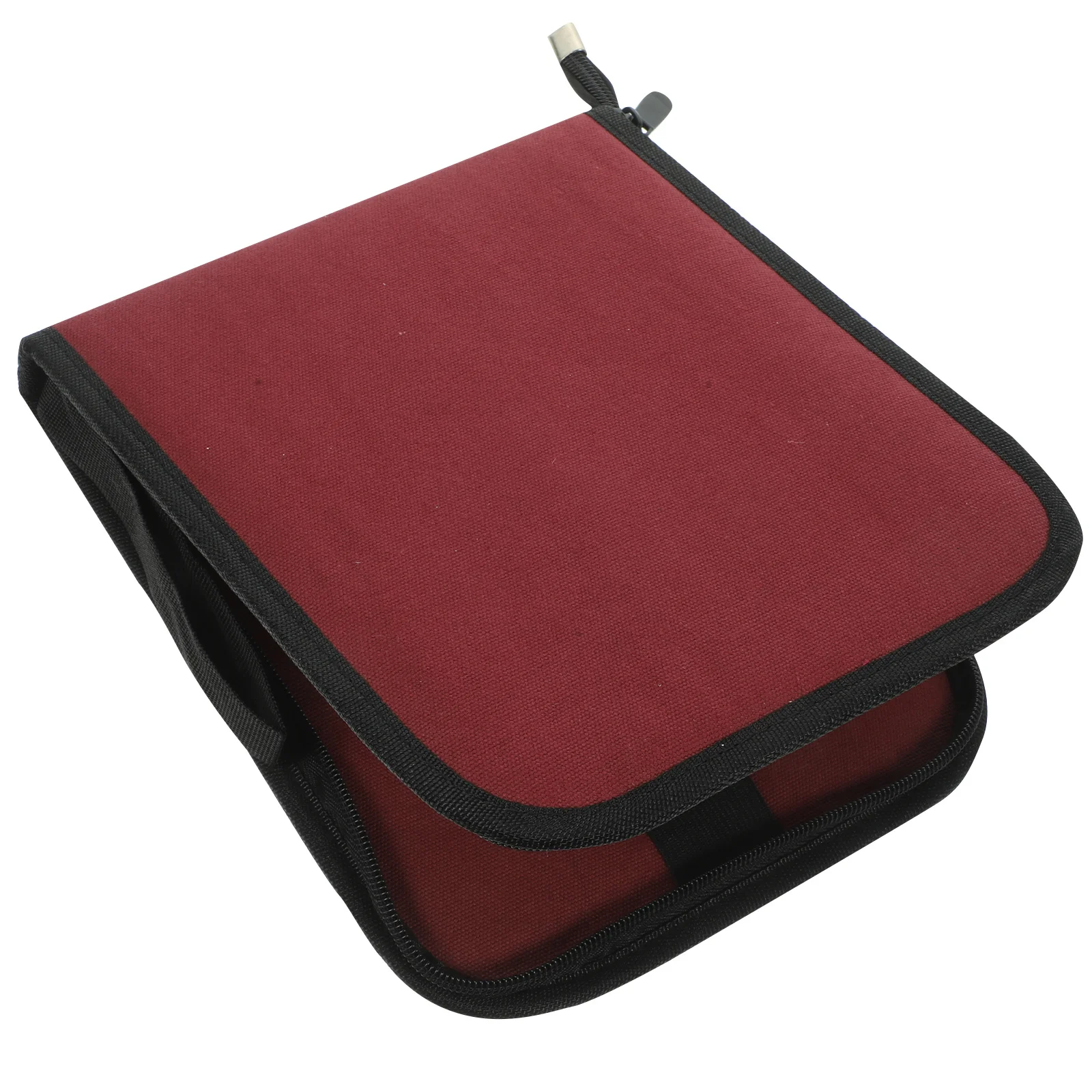 

1Pcs Canvas Pencil Folding Pouch Portable Drawing Pencils Organizer Pen Storage Holder for School Art Painting Stationery