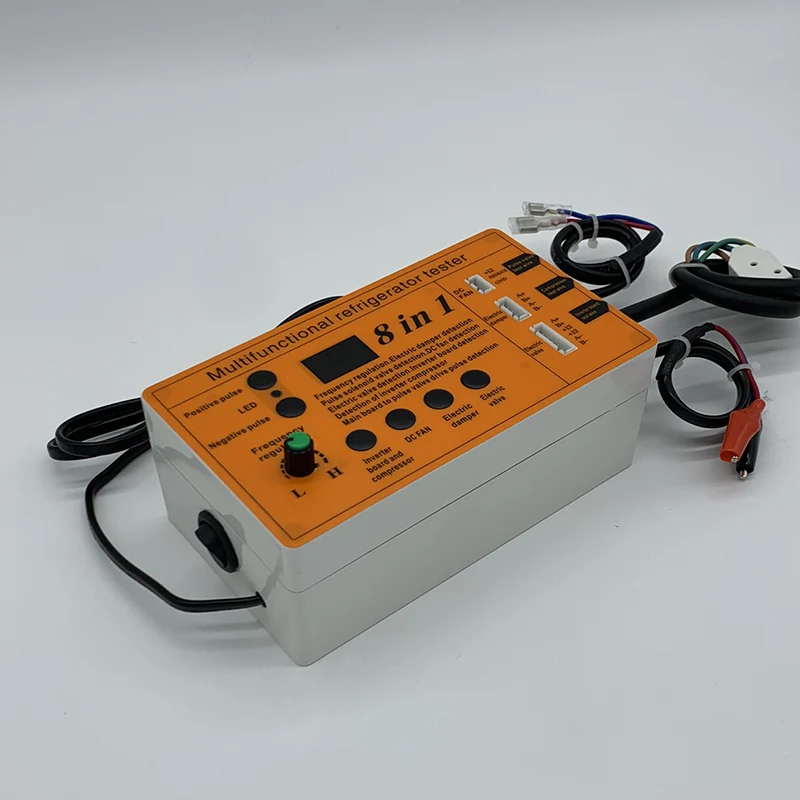 Imagem -04 - Frigorífico Reparação Solenóide Válvula Detecção Compressor Detector Tester Compressor em em Versão em Inglês
