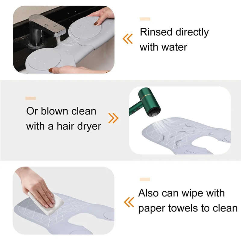 A29R Hair Cutting Collar Silicone 1PC Waterproof Cutting Cape Stripe Salon Hairdressing Hair Cutting Pad