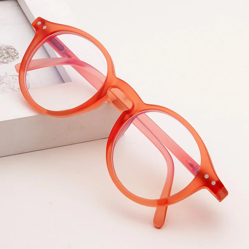 Fashion Kids Anti-blue Light Glasses Vintage Round Frame Boys Girls Computer Glasses Protection Eyeglasses Plain Glasses