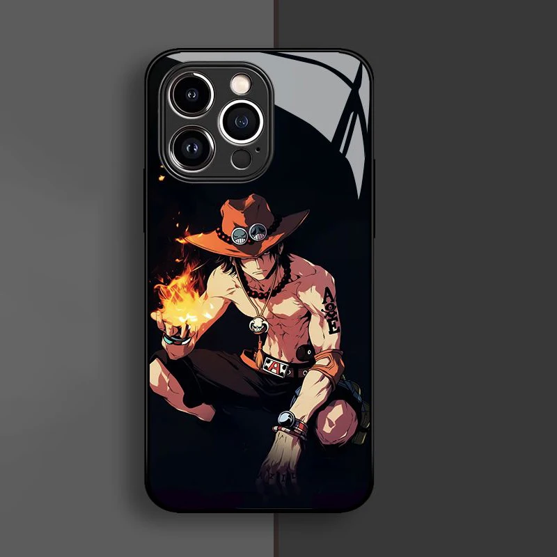 Anime One Piece Roronoa Zoro Handyhülle für iPhone 16 ProMax 15 14 13 Cartoon Stoßfeste Schutzhülle Anime Zubehör Geschenk – Detail 1
