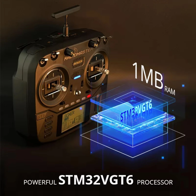 Radiomaster BOXER 2.4GHz 16CH Radio Controller Hall Gimbals ELRS 4in1 CC2500 EdgeTX For FPV Racing Drone RC Airplane