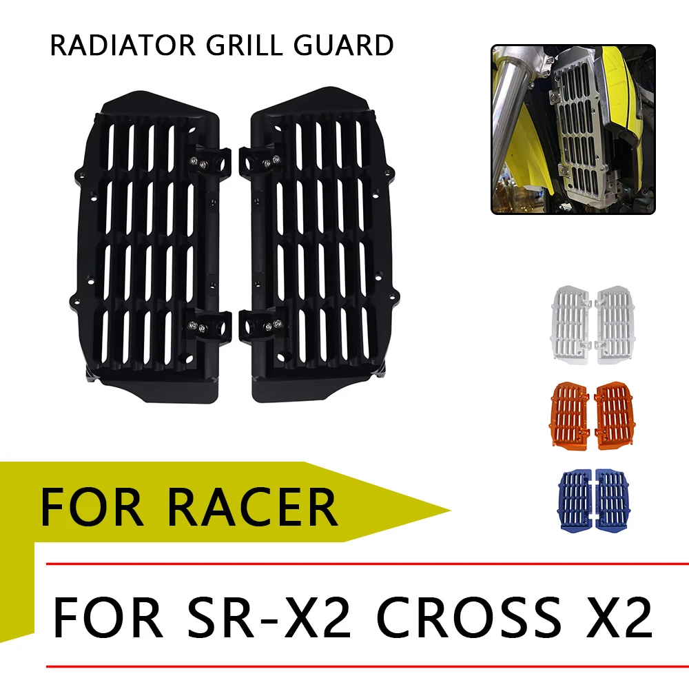

For Racer SR-X2 Cross X2 SRX2 Motorcycle Accessories Radiator Grille Guard Grill Cover Protector Protection Radiator Grill Guard