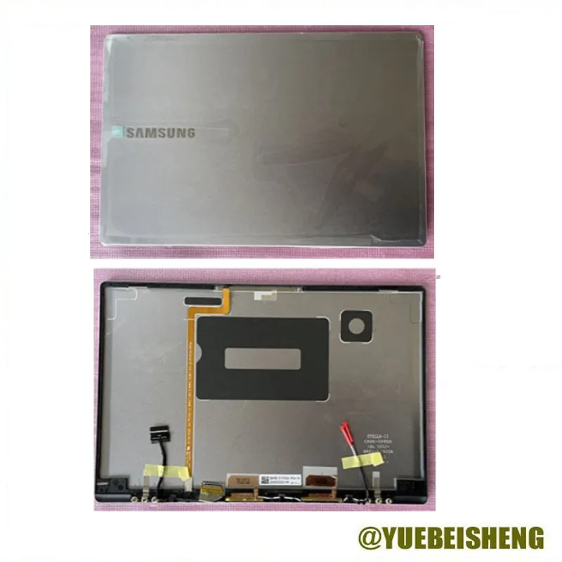 Imagem -02 - Tampa Traseira e Caixa Inferior para Notebook Samsung Tampa Traseira Lcd Novo Nt730xbe Np730xbe Np730xbv 730xbe Ba3901466a Ba98-01902a