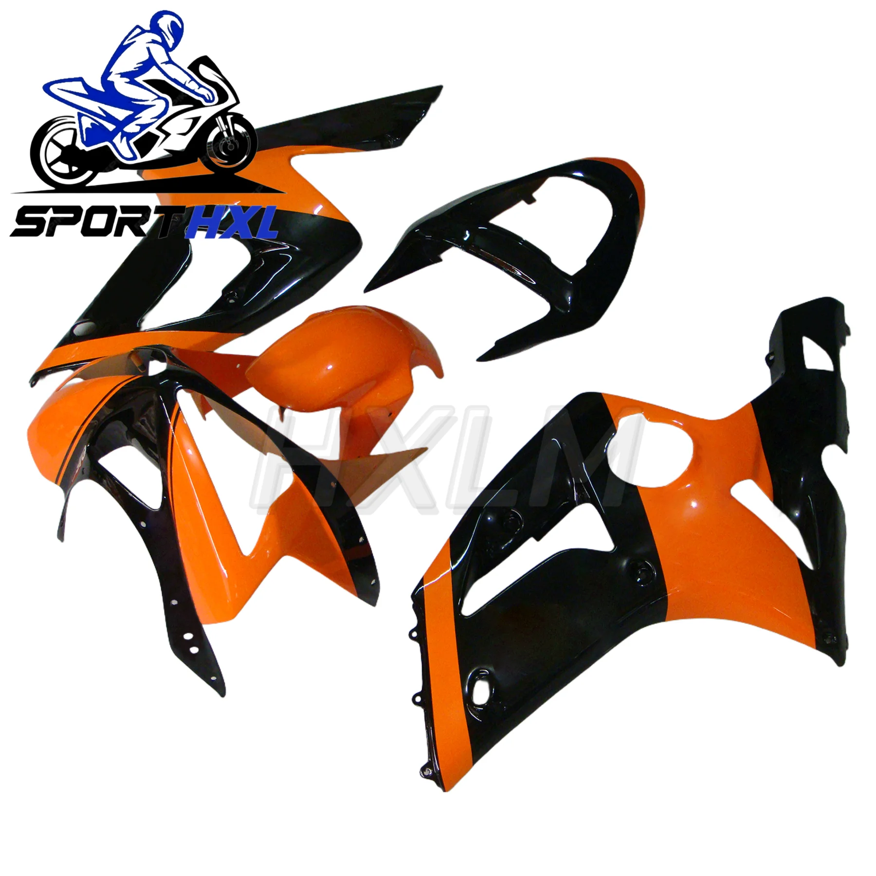 

For Kawasaki ZX6R 636 2003-2004 Fairing kit Bodywork fairing kit Full fairing kit Bodywork fairing High Quality ABS Injection