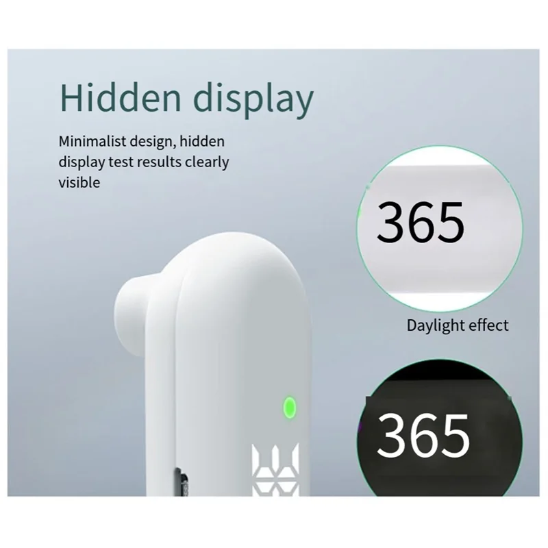 ABSY USB Rechargeable Digital Thermometer, Contactless High-Accuracy Body Temperature Meter