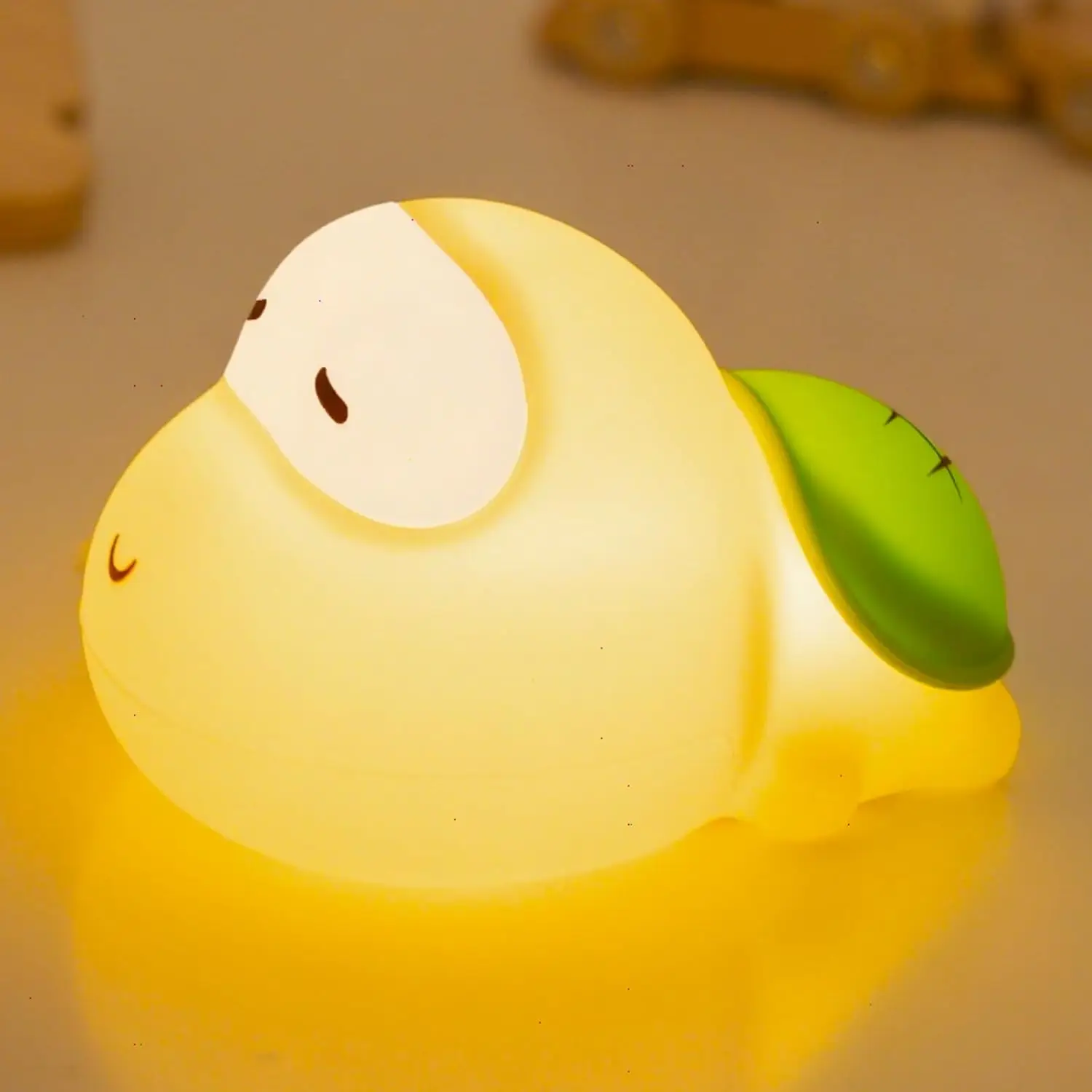 

Big Head Turtle Night Light Cute Anime Animal Lamp Usb Charging Timer Baby Nightlight for Kids Nursery Squishy Christmas Gifts