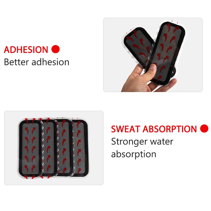 ABS Abdominal Belt Trainer Replacement Gel Pads or Tens Acupuncture Digital Machine Massager Health Gel Weight Loss