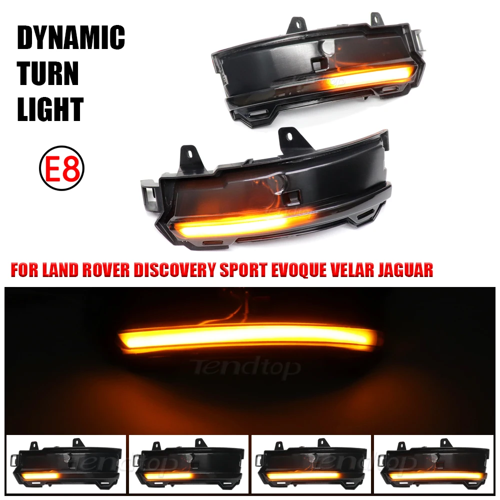 Rear Mirror Indicator Lighting Car Lamp For Land Rover Discovery Sport Range Rover Velar Evoque 2014-2019 For Jaguar E/F-Pace