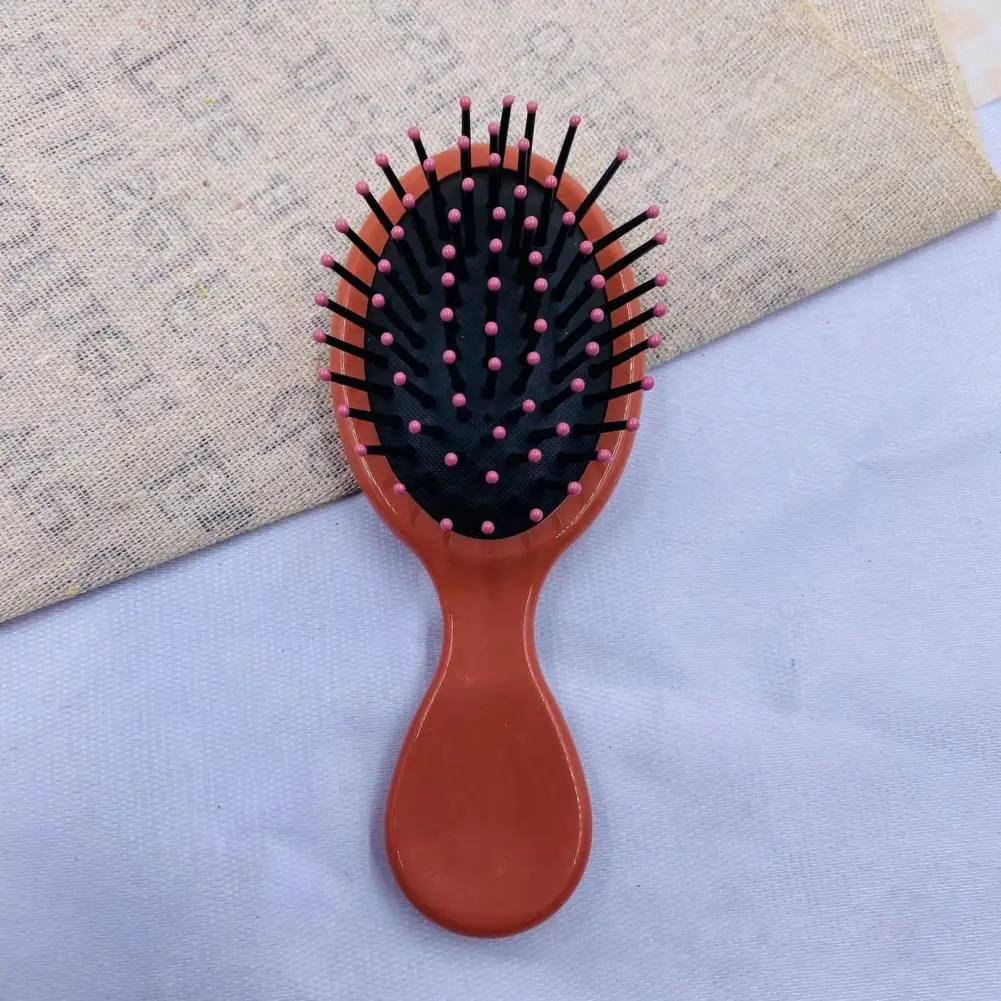 Mini peine con cojín de aire para desenredar, cepillo portátil para el cabello, desenredar, antiestático, salón, SPA, peluquería, estilismo, peine de masaje