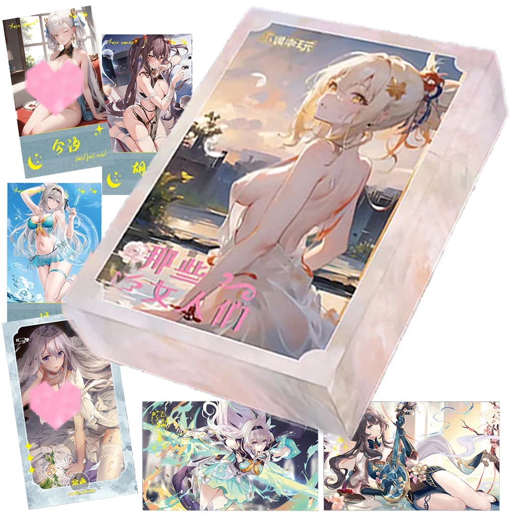 

Those Women Collection Card For Children Goddess Story Nilou Layla Himeko Attractive Cute Girl Limited Game Card Christmas Gifts