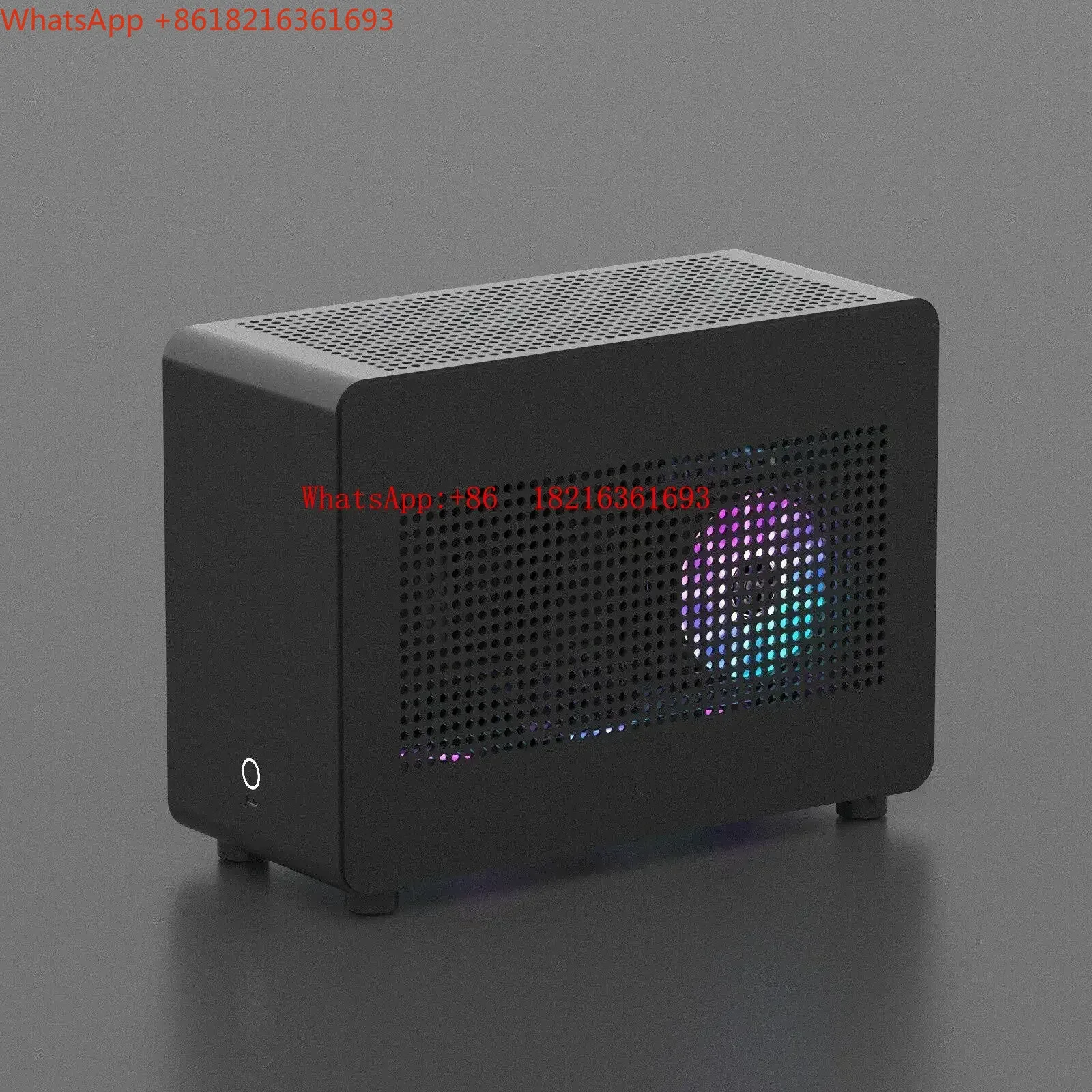 Limited Offer Power Supply Portable Top Cover Air Cooler G1Pro All Aluminum Side Transparent A4 ITX Mini Chassis