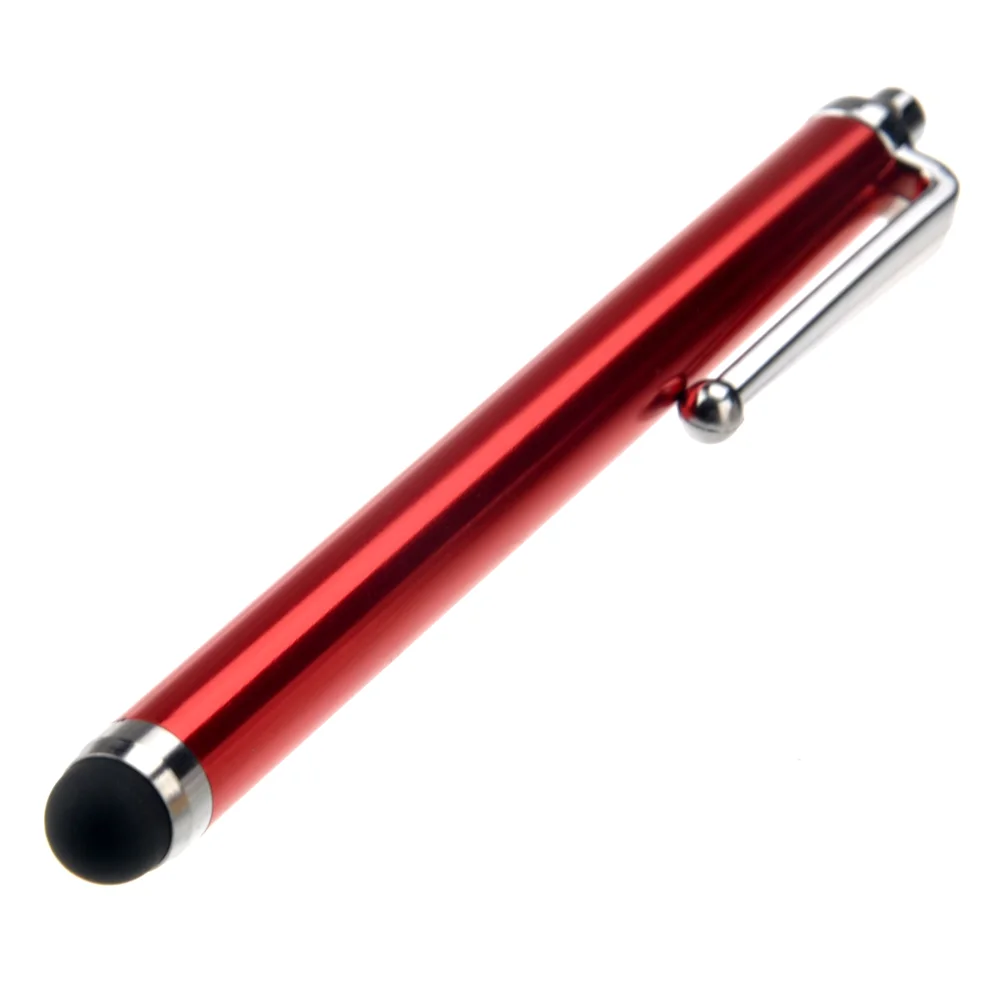 Rubberized Tip Stylus Multiple Color with Red for 2 Stylish High Sensitive