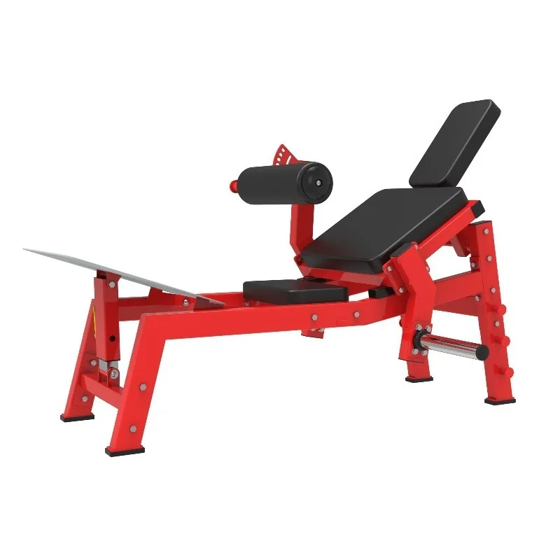 

Commercial Steel Gym Equipment Hip Thrust Glute Bridge Hip Training Machine with Safety for Bodybuilding