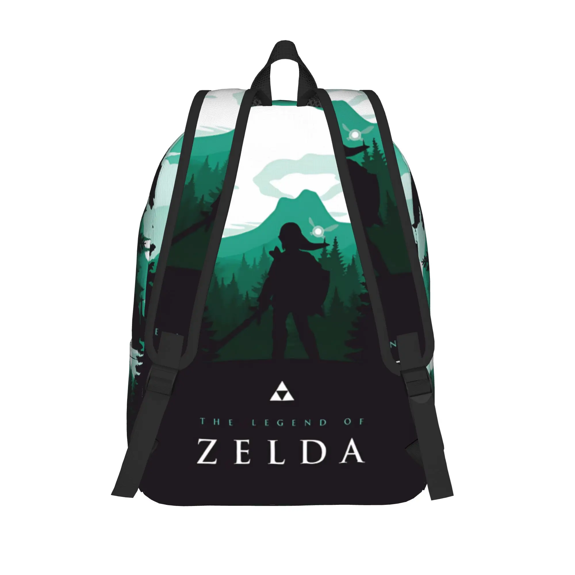 Fashion Z Zelda RPG Game Backpack  Mochilas Classic Travel Retro Washable Rucksack