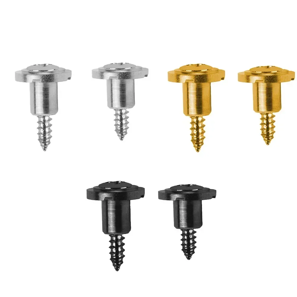 1Pair Vintage Style String Trees Strings Retainer With Screw For Electric Guitar Round Tree String Retainer Metal Instrument