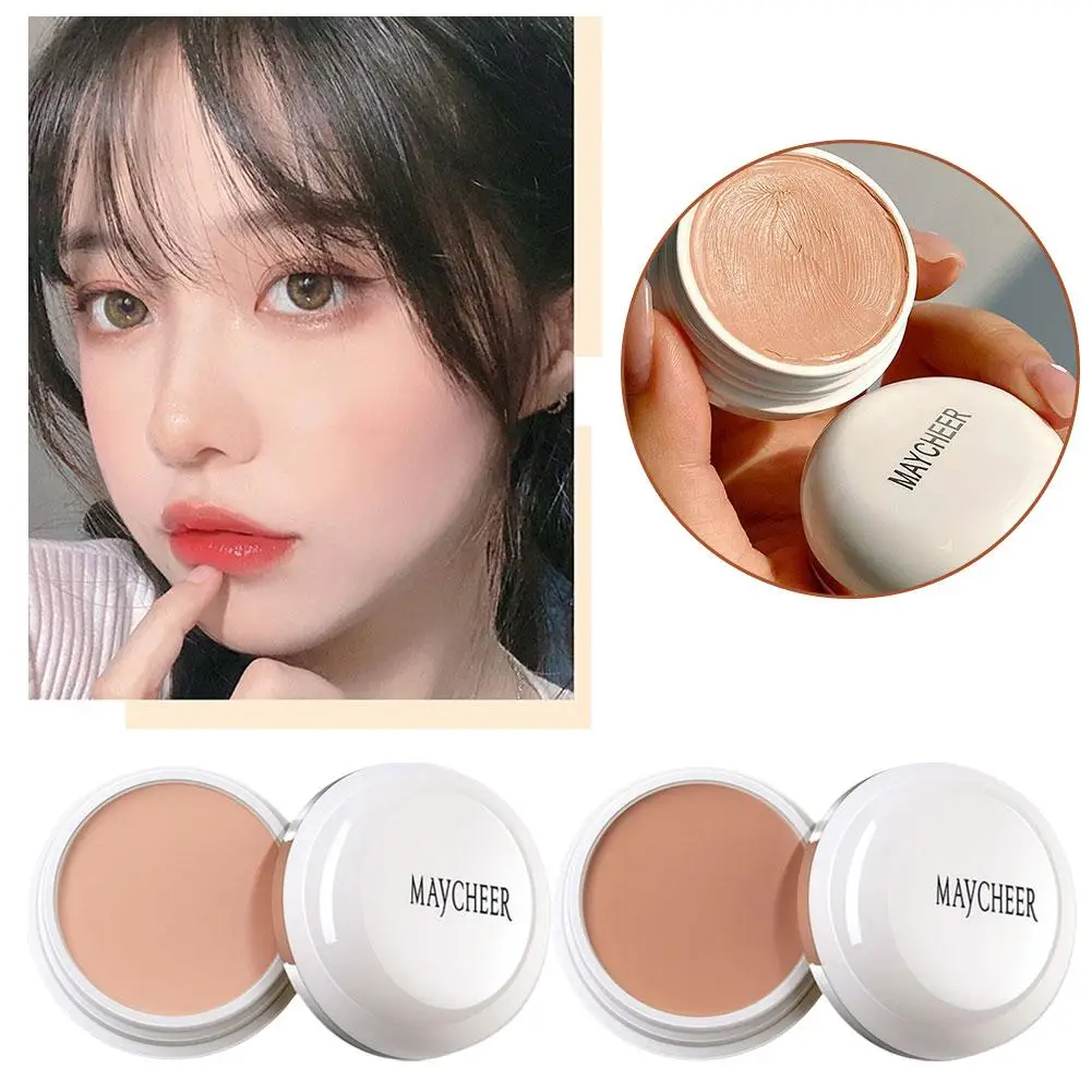 High Coverage Concealer Corrector Anti Dark Circle Whitening Cream Matte Foundation BB Cream for Face Makeup Base Cosmetics U7R8