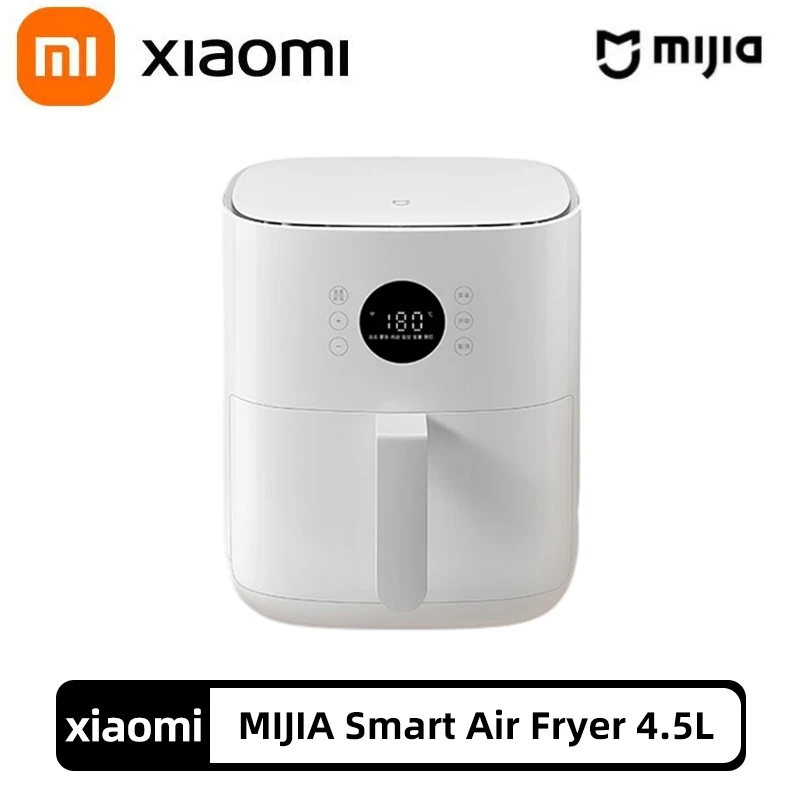 

XIAOMI MIJIA Air Fryer 4.5L Multifunctional Household Low Oil And Light Fat Fryer Intelligent NTC Precise Temperature Control