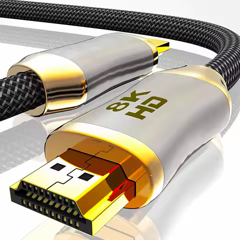 Hannord 8K HDMI-Compatible 2.1 Cable UHD HDMI-compatible Dynamic HDR 8K 4k 2k 60Hz 48Gbps EARC 3D HDCP for Computer TV Box PS5