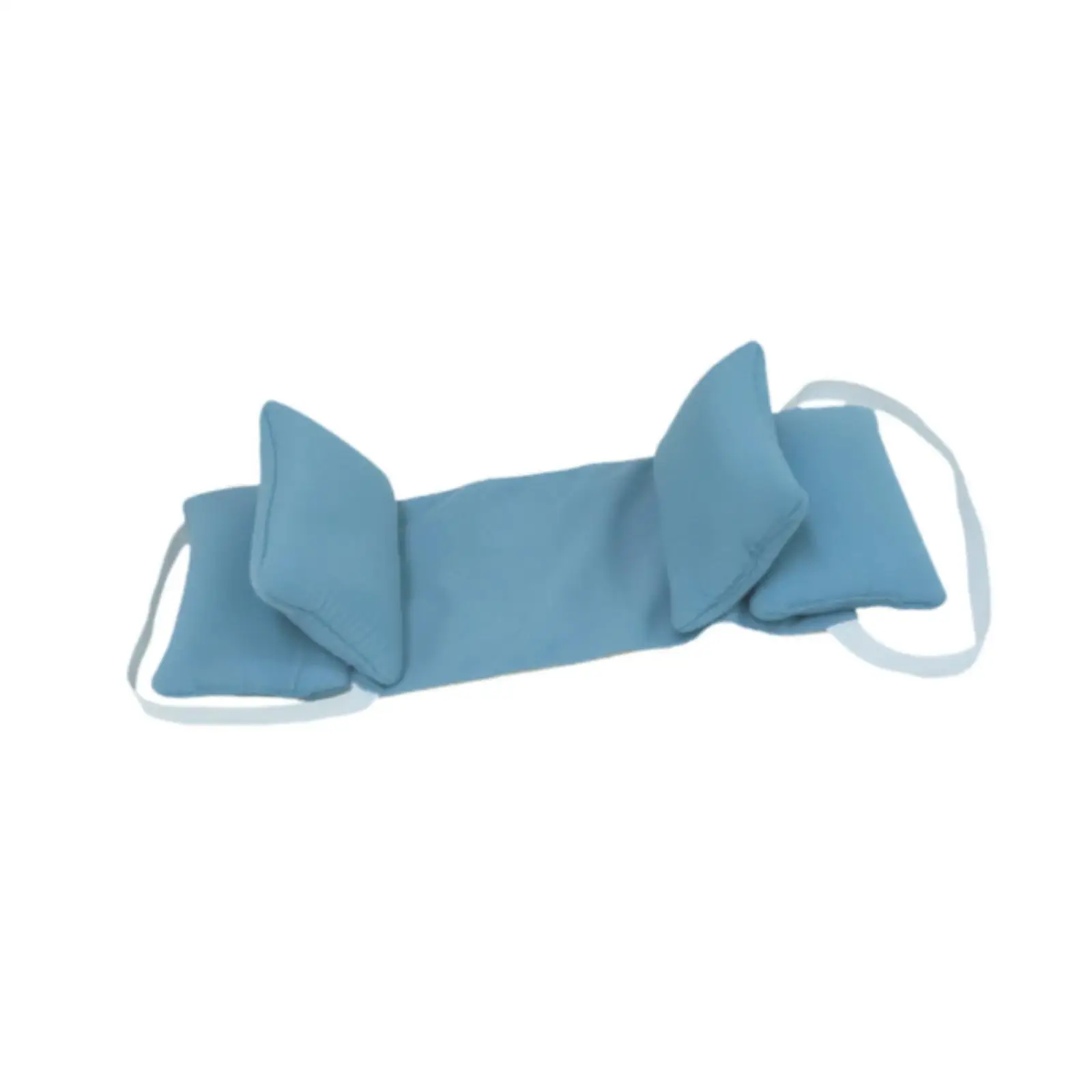 Cervical Pillow Back Sleep Training Pillow Anti Side Bias Soft Adjustable Breathable Fixed Head Pillow for Senior Disabled