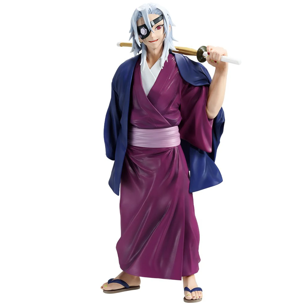 Oryginalna figurka anime Bandai Spirits Ichiban Kuji Kimetsu No Yaiba - Uzui Tengen, figurka akcji, model dekoracyjny, dostępna od ręki.