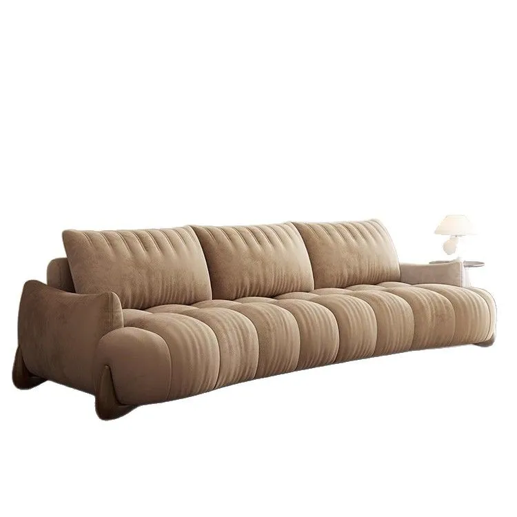 

Тканевый диван, современная гостиная, диван Cloud Puff Cream Wind