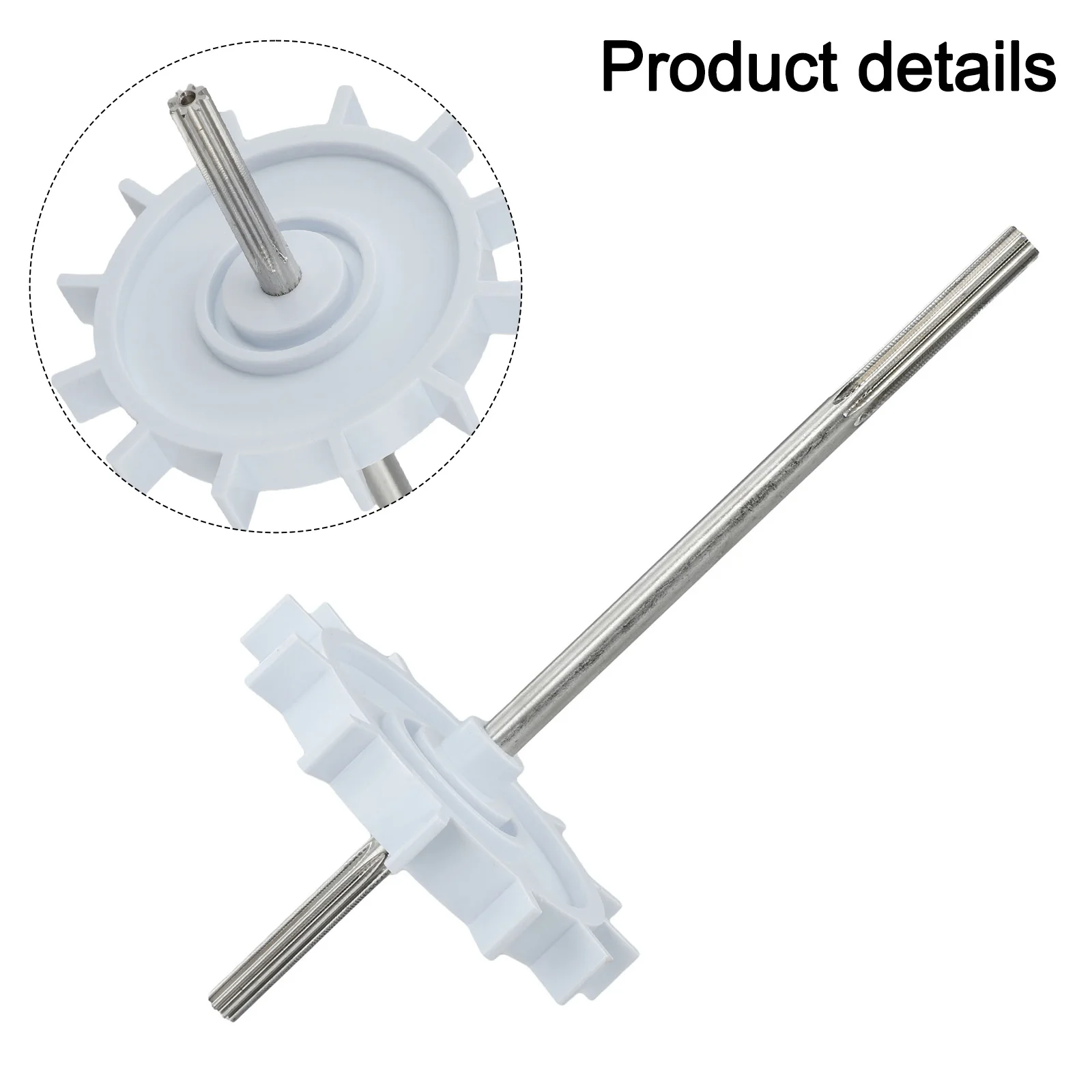 White ABS Drive Shaft Assembly Replacement For For Polaris 280 180 Pool Cleaning Turbine Robot Vacuum Cleaner Parts