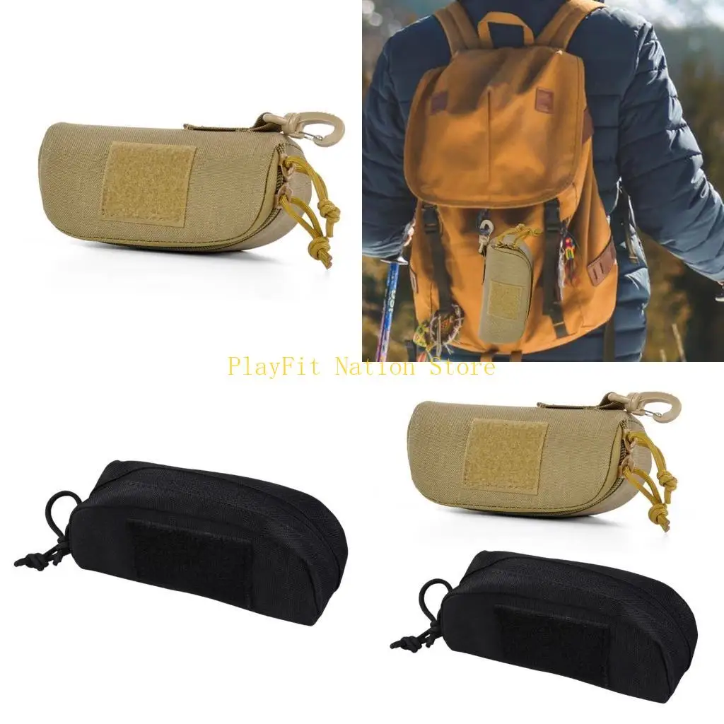 

242F Тактический чехол для солнцезащитных очков для кемпинга, путешествий и пешего туризма, чехол для защитных очков с зажимом