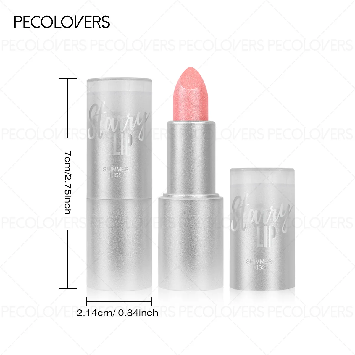 1 lápiz labial nacarado con brillo fino, duradero y suave, varias selecciones a elegir, ideal para Halloween