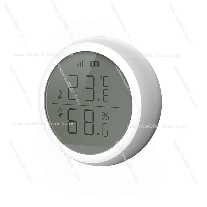 

Умный Wi-Fi датчик температуры и влажности Крытый беспроводной гигрометр термометр для умного дома
