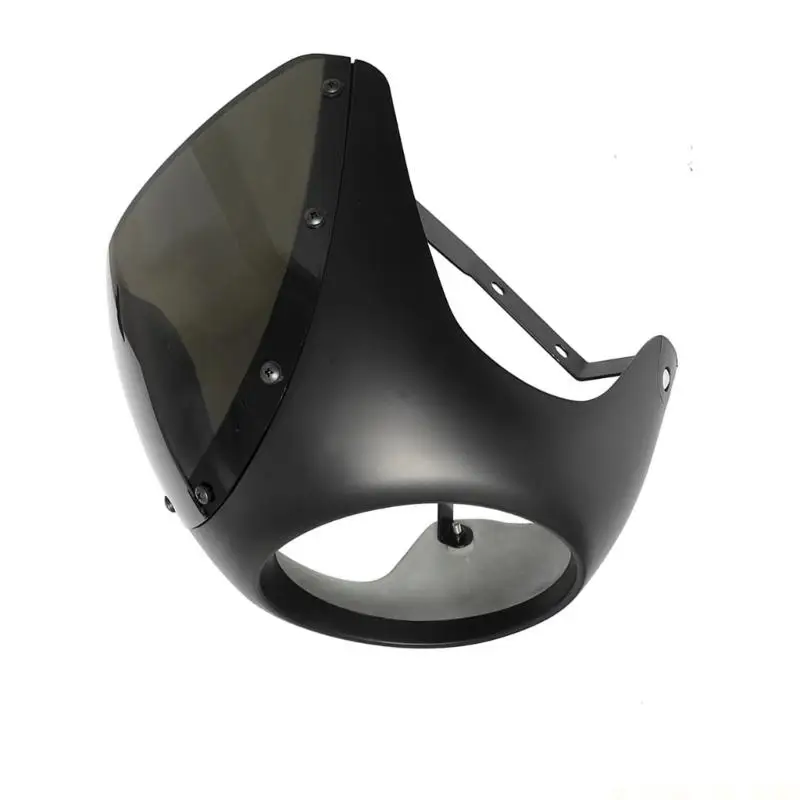 J0MA Motorbike Part Easy Installation Headlight Windshield Fairing Wind Deflector Replacement Universal Windshield Fairing