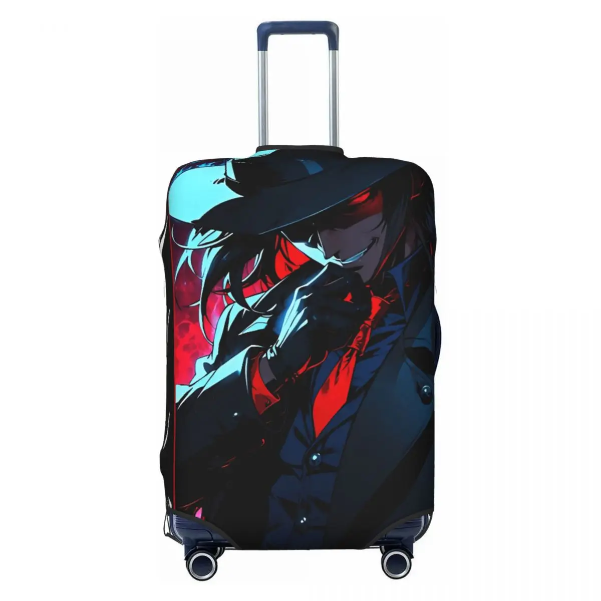 

Alucard Hellsing Suitcase Cover Elastic Cruise Trip Protector Luggage Supplies Holiday