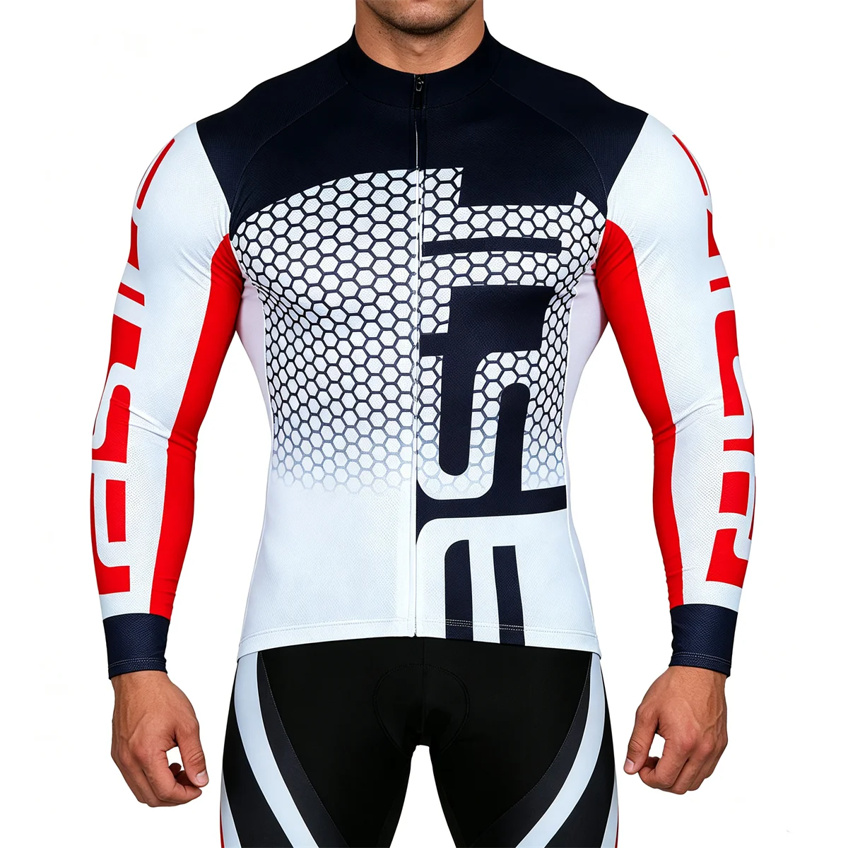 2027 Pro Team Winter Thermo-Fleece Radsport-Trikot-Set Langarm Fahrradbekleidung MTB Bike Wear Maillot Ropa Ciclismo Radsport – Detail 2