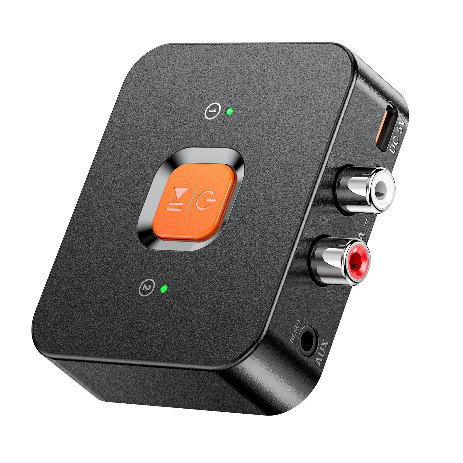 Bluetooth 6.0 Receiver 3.5mm AUX Jack RCA Wireless Adapter Stereo Music Audio Wireless Adapter For Speaker/Amplifier