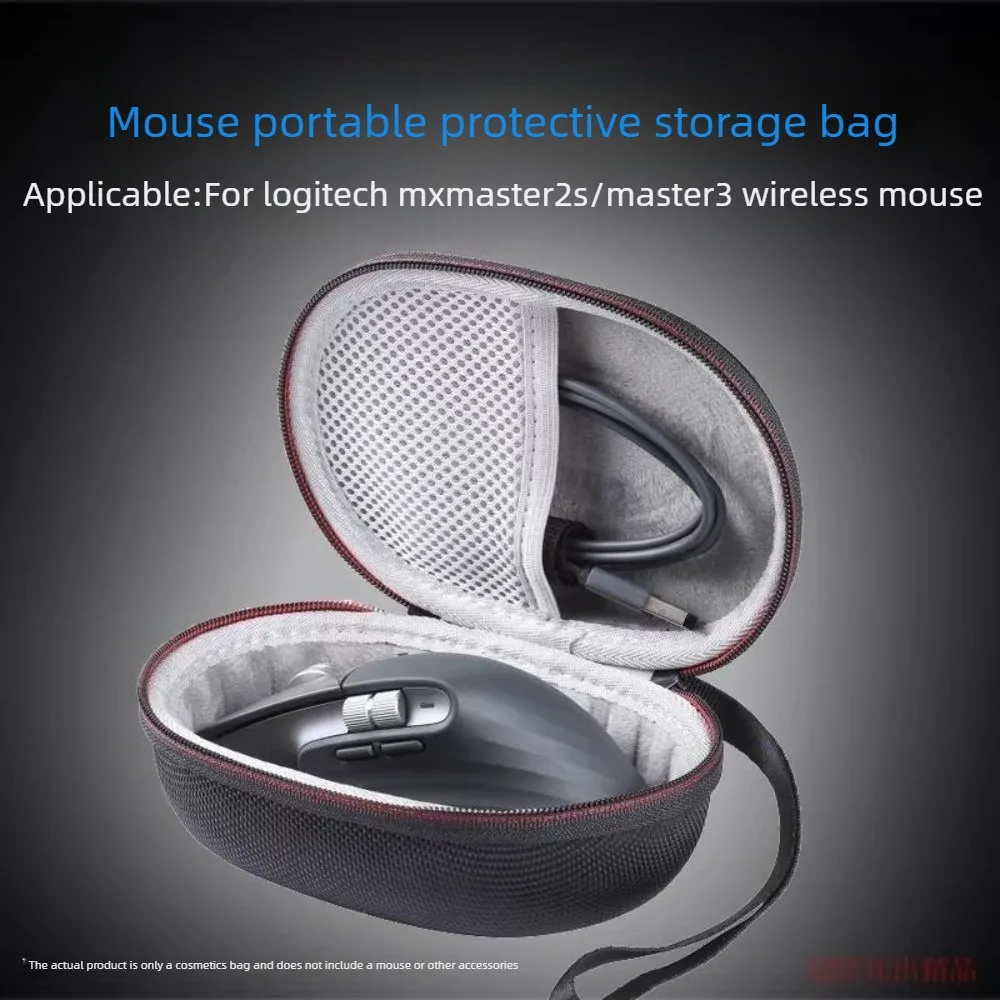 For Logitech Master3/3s Mouse Storage bag Master2s Portable Universal Travel Case Mouse Hard Shell Case Shockproof Mice Pouch