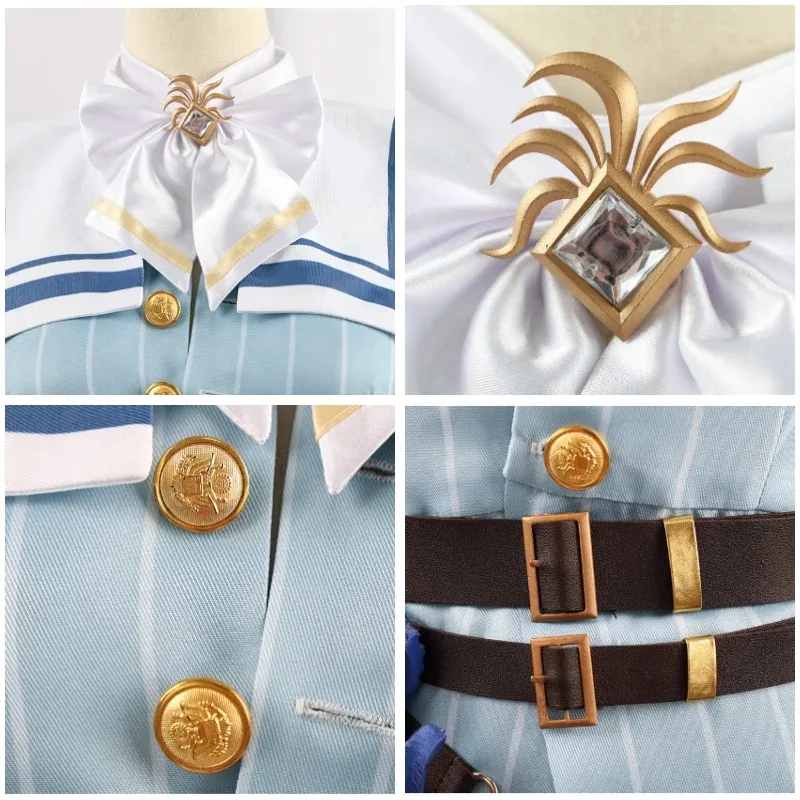 إميلي داير دكتور كوسبلاي الهوية الخامس الزهرة الأبدية ليديا جونز زي فستان الهالوين البدلة يي؛ 4