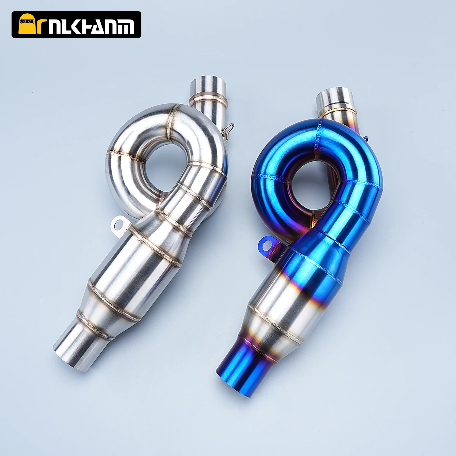 

Motorcycle exhaust modification for Z800 Motorcycle Exhaust Middle Pipe Muffler Exhaust Pipe 51mm exhaust