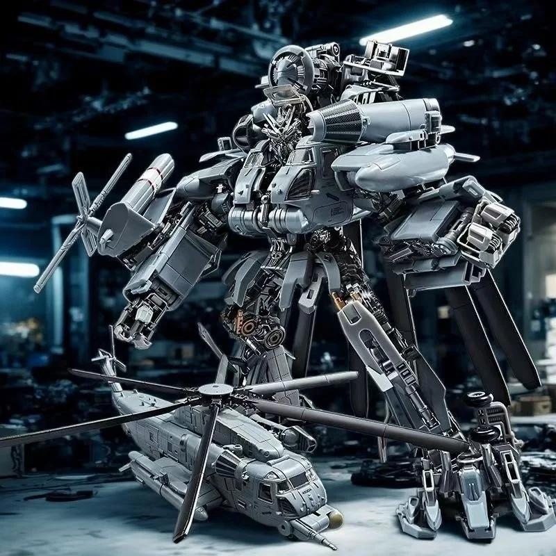 

Трансформируемая игрушка-фигурка M05 Blackout Vertigo Hide Shadow: Коллекционная модель робота-трансформера из сплава, вертолет-трансформер